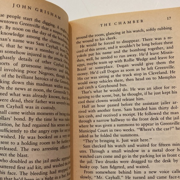 3 John Grisham Paperback Novels Books The Chamber The Rainmaker The Brethren - Picture 6 of 16